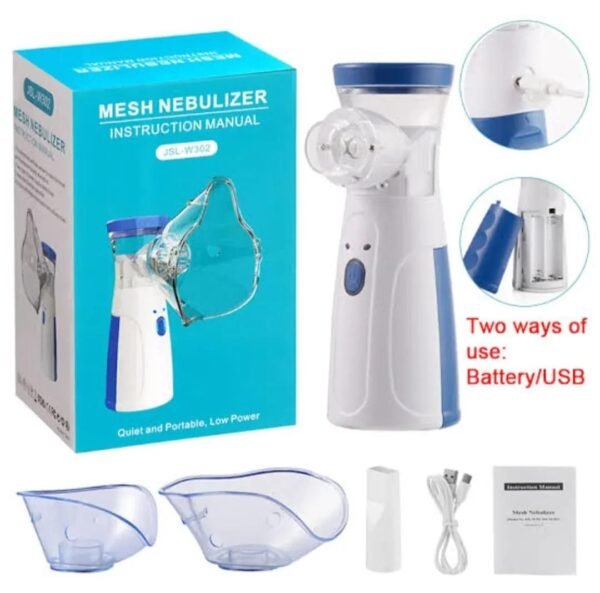 Rechargeable Portable Mesh Nebulizer - Efficient Respiratory Relief Anywhere, Anytime - Image 4