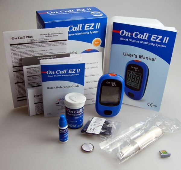 On call Ezi Blood Glucose Monitor
