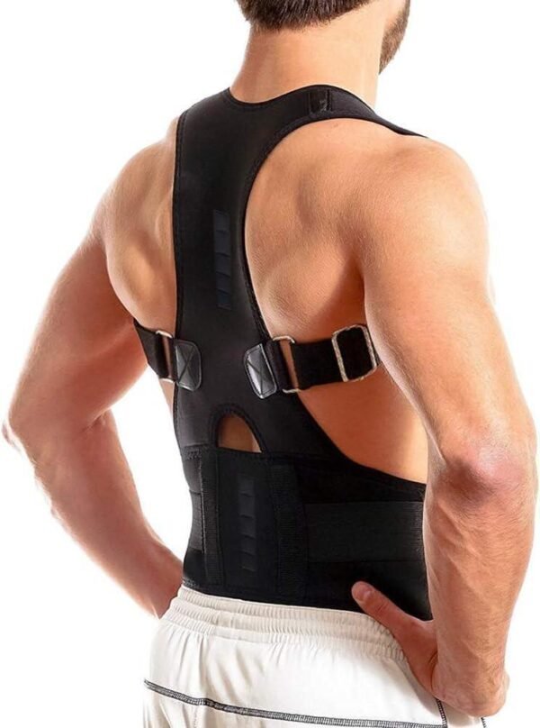 Adjustable Posture Back Belt, Posture Corrector Belt For Men And Women, Back Support And Shoulder Belt - Image 2