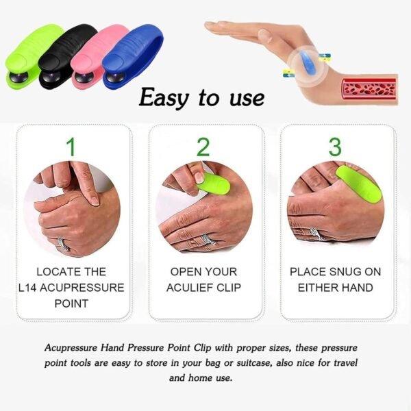 Sugar Control LI4 Acupressure Point Clip - Image 3
